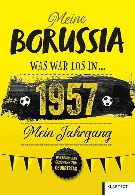Cover: 9783837527926 | Meine Borussia 1957 | Was war los in 1957 - Mein Jahrgang | Homann
