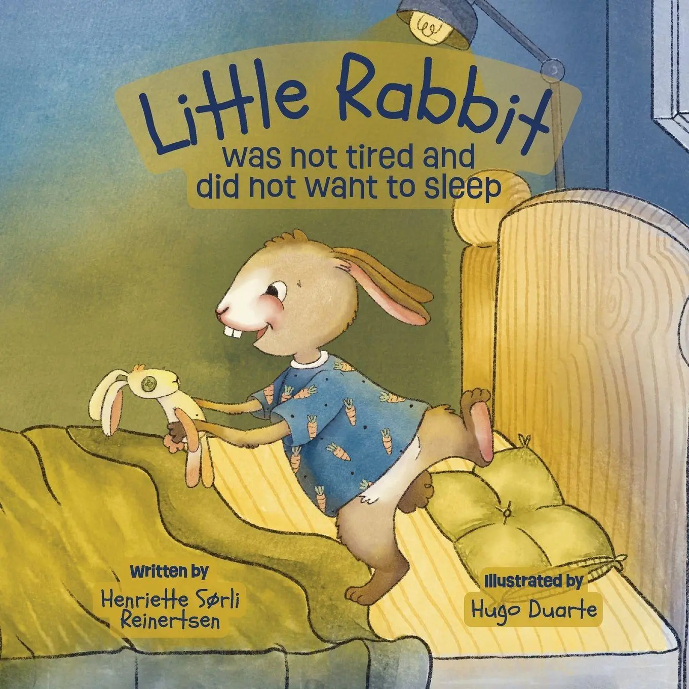 Cover: 9788269387926 | Little Rabbit Was not tired and did not want to sleep | Reinertsen