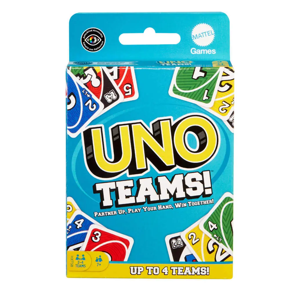 Cover: 194735238026 | UNO Teams | Spiel | Kartin | HXT58 | Deutsch | 2025 | Mattel