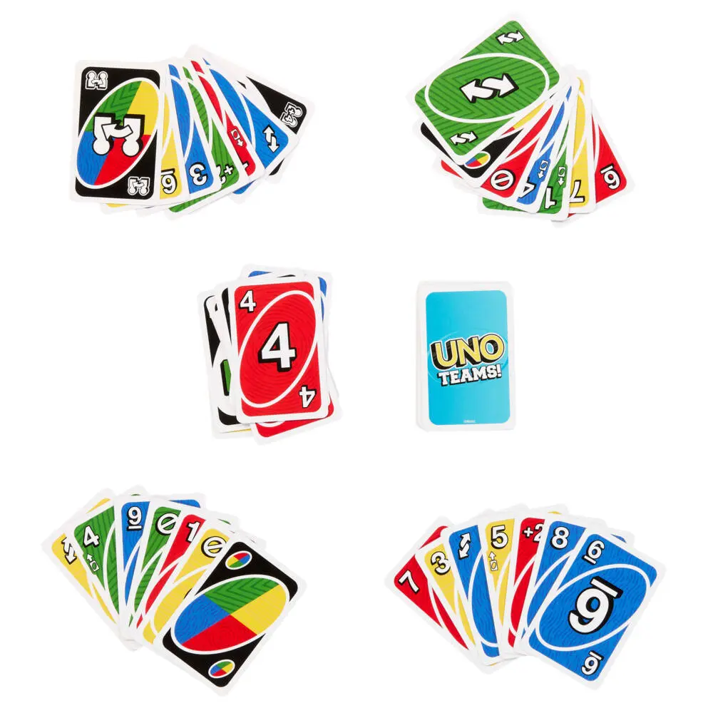 Bild: 194735238026 | UNO Teams | Spiel | Kartin | HXT58 | Deutsch | 2025 | Mattel