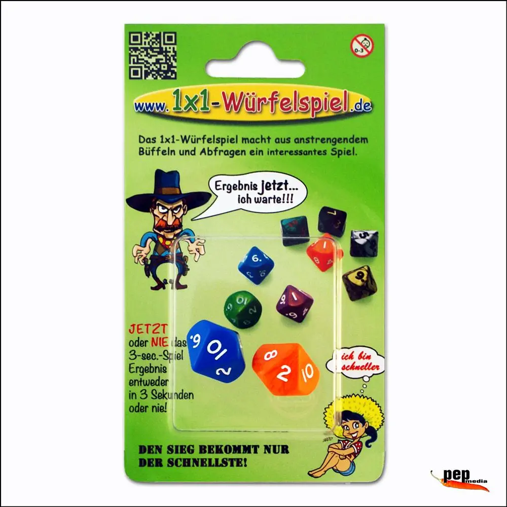 Cover: 4280000138026 | 1x1-Würfelspiel | Markus Neumann | Spiel | Deutsch | 2014
