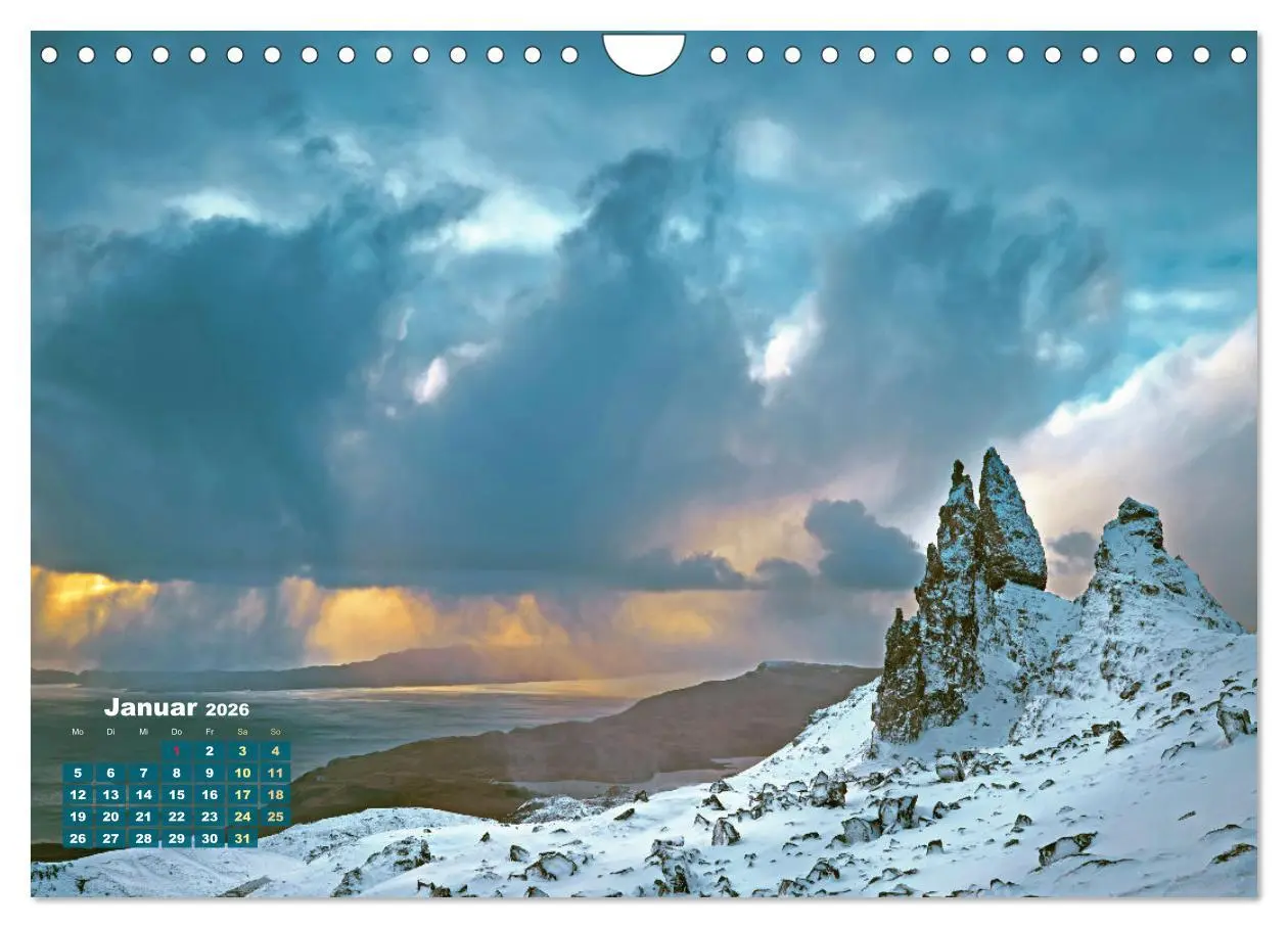 Bild: 9783457328026 | Naturschauspiele in Schottland (Wandkalender 2026 DIN A4 quer),...