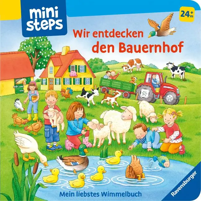 Cover: 9783473308026 | ministeps: Wir entdecken den Bauernhof | Sandra Grimm | Buch | 16 S.