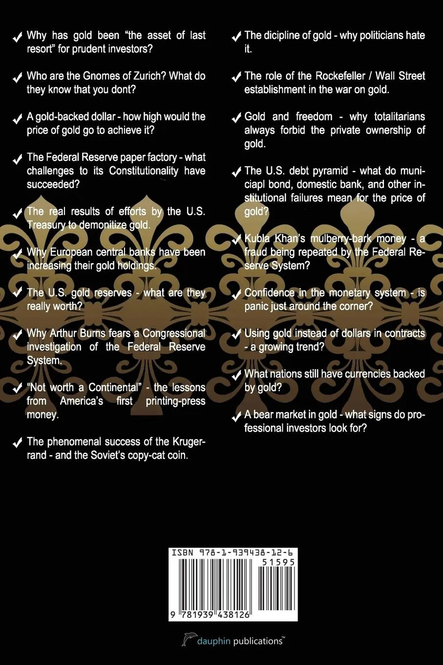 Rückseite: 9781939438126 | The War on Gold | Antony Sutton | Taschenbuch | Englisch | 2014