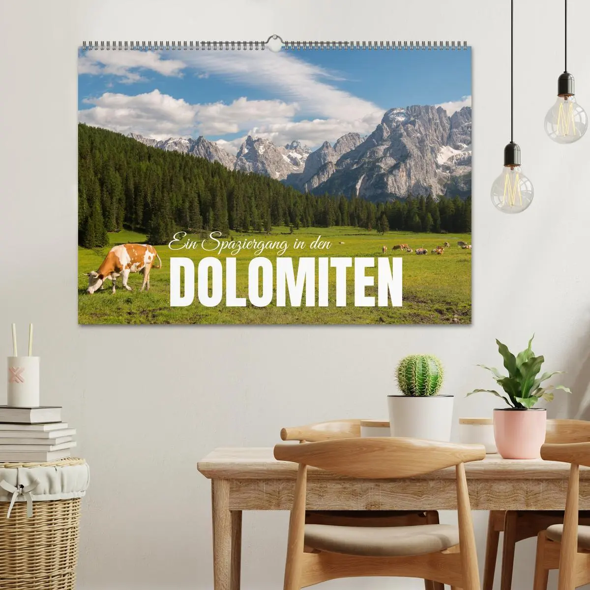 Bild: 9783457488126 | Ein Spaziergang in den Dolomiten (Wandkalender 2026 DIN A2 quer),...
