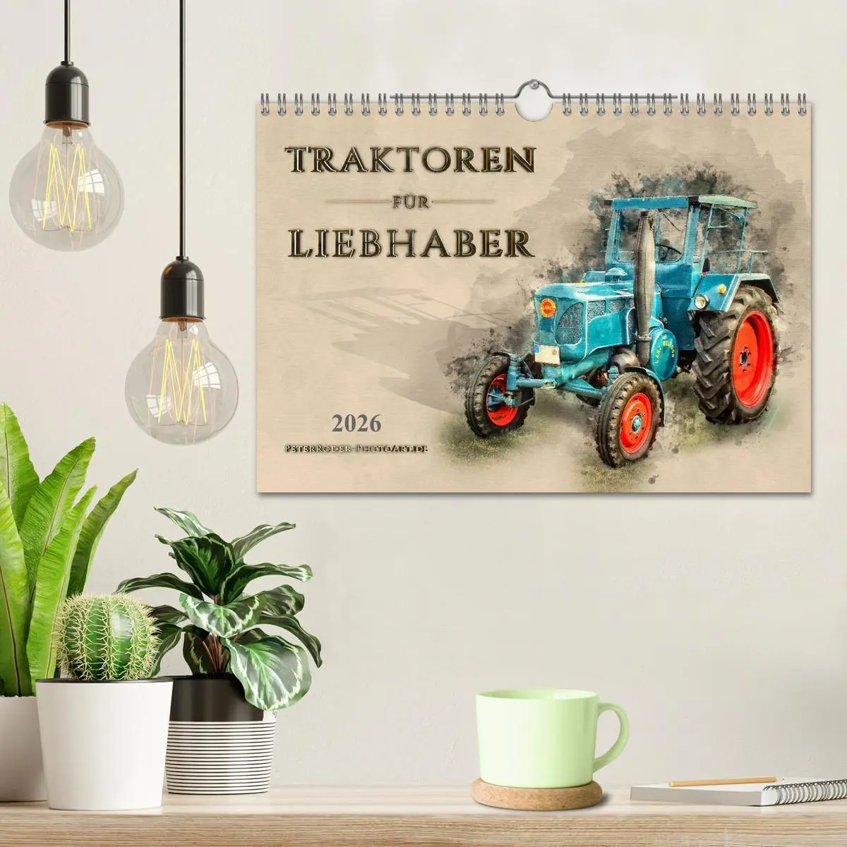 Bild: 9783457868126 | Traktoren für Liebhaber (Wandkalender 2026 DIN A4 quer), CALVENDO...