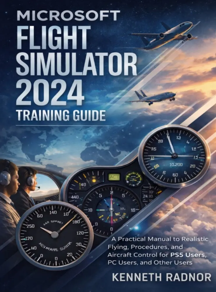 Cover: 9789403878126 | Microsoft Flight Simulator 2024 Training Guide | Kenneth Radnor | Buch
