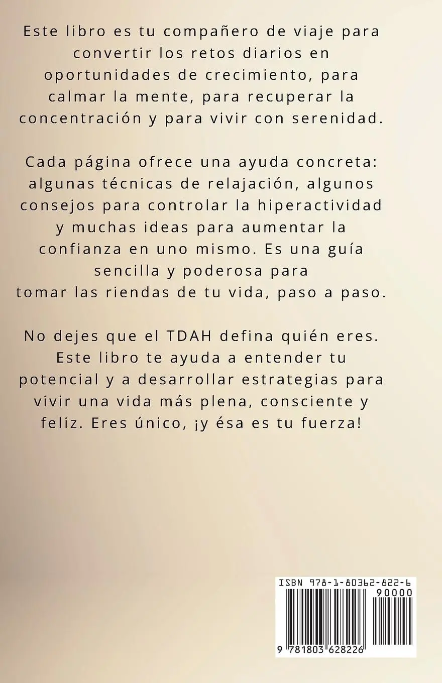 Rückseite: 9781803628226 | TDAH Del Caos Mental al Equilibrio | Elysia Lune | Taschenbuch | 2025