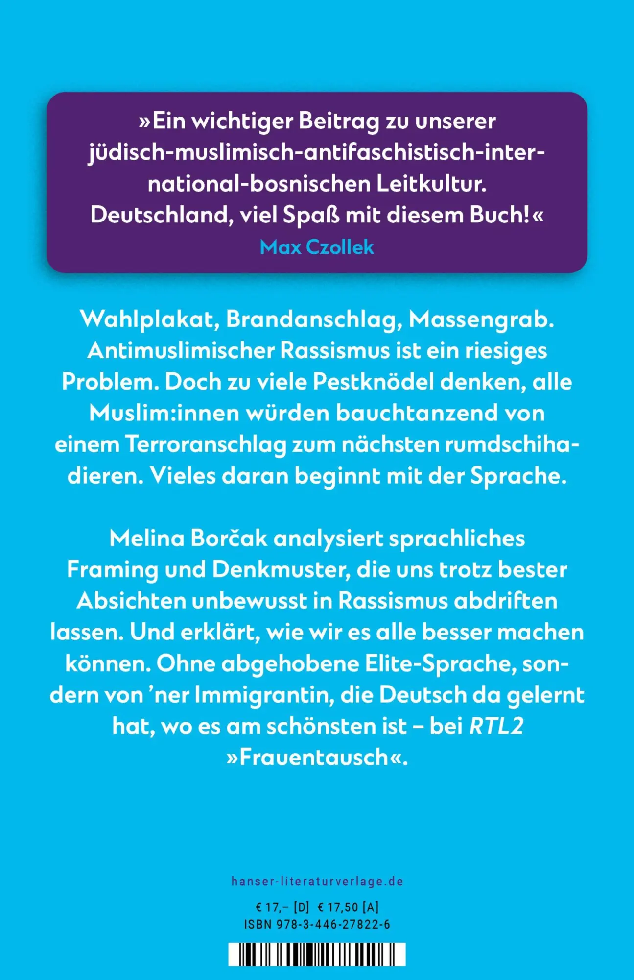 Bild: 9783446278226 | Mekka hier, Mekka da | Melina Borcak | Taschenbuch | 176 S. | Deutsch