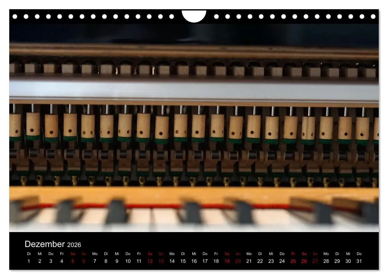 Bild: 9783457548226 | Klavier Momente (Wandkalender 2026 DIN A4 quer), CALVENDO...