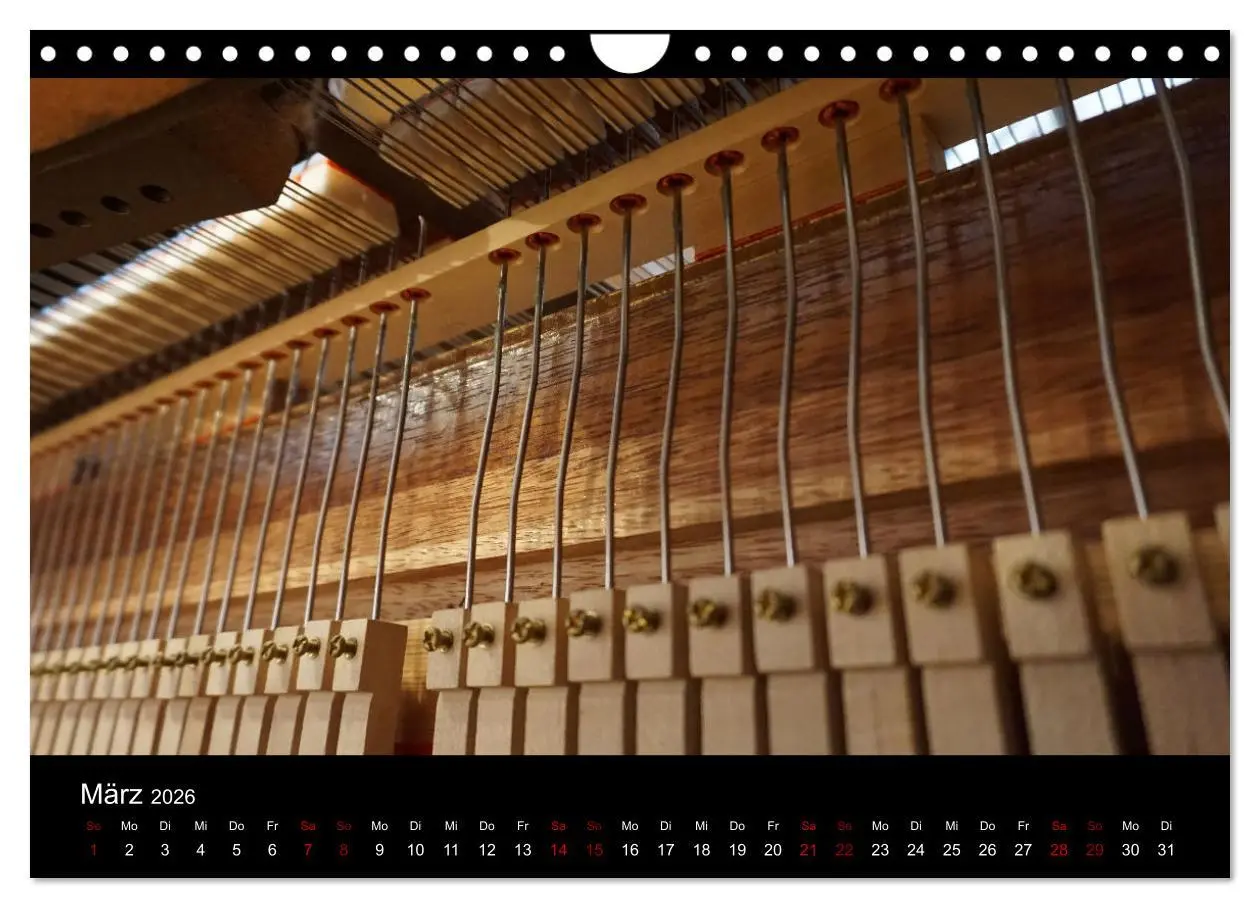 Bild: 9783457548226 | Klavier Momente (Wandkalender 2026 DIN A4 quer), CALVENDO...