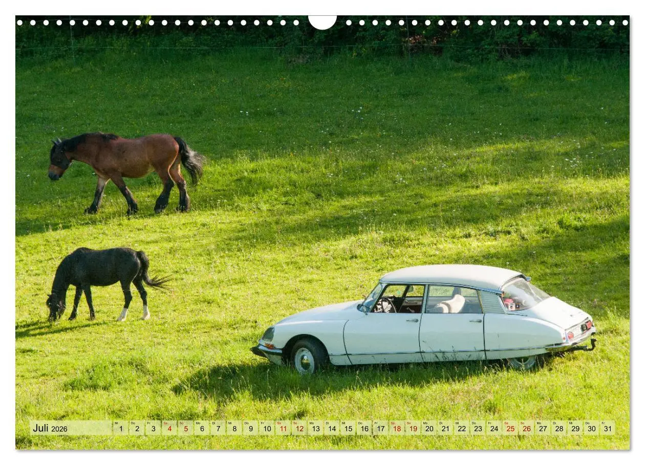 Bild: 9783457618226 | Französische Klassiker - 2CV und D Modell Oldtimer (Wandkalender...