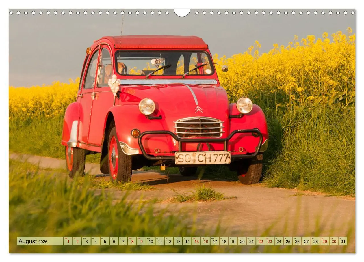 Bild: 9783457618226 | Französische Klassiker - 2CV und D Modell Oldtimer (Wandkalender...
