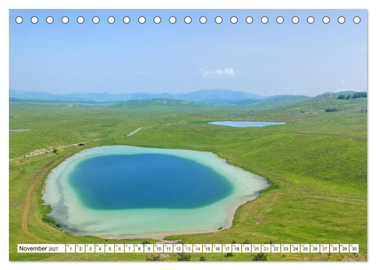 Bild: 9783569278226 | Montenegro - Das Land der schwarzen Berge (Tischkalender 2027 DIN...