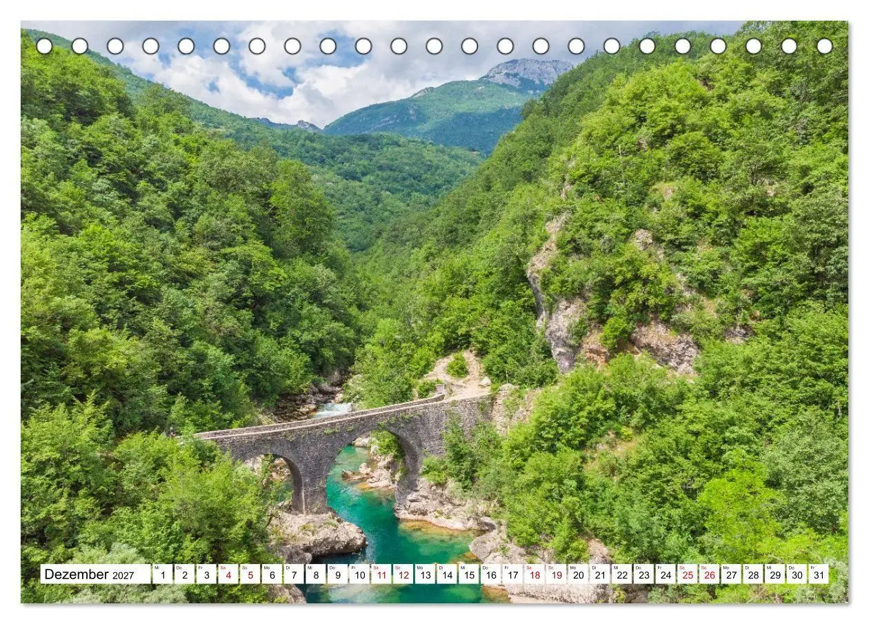 Bild: 9783569278226 | Montenegro - Das Land der schwarzen Berge (Tischkalender 2027 DIN...
