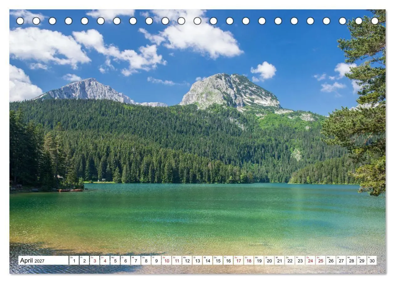 Bild: 9783569278226 | Montenegro - Das Land der schwarzen Berge (Tischkalender 2027 DIN...