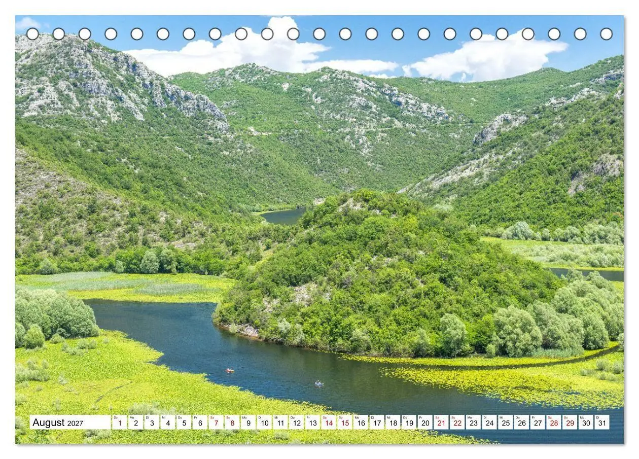 Bild: 9783569278226 | Montenegro - Das Land der schwarzen Berge (Tischkalender 2027 DIN...