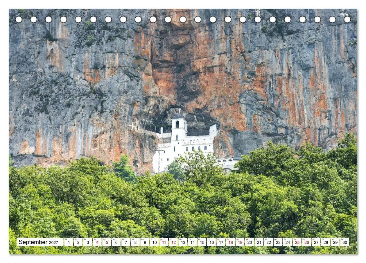 Bild: 9783569278226 | Montenegro - Das Land der schwarzen Berge (Tischkalender 2027 DIN...