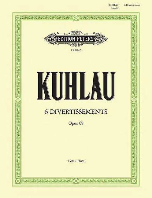 6 Divertissements op 68