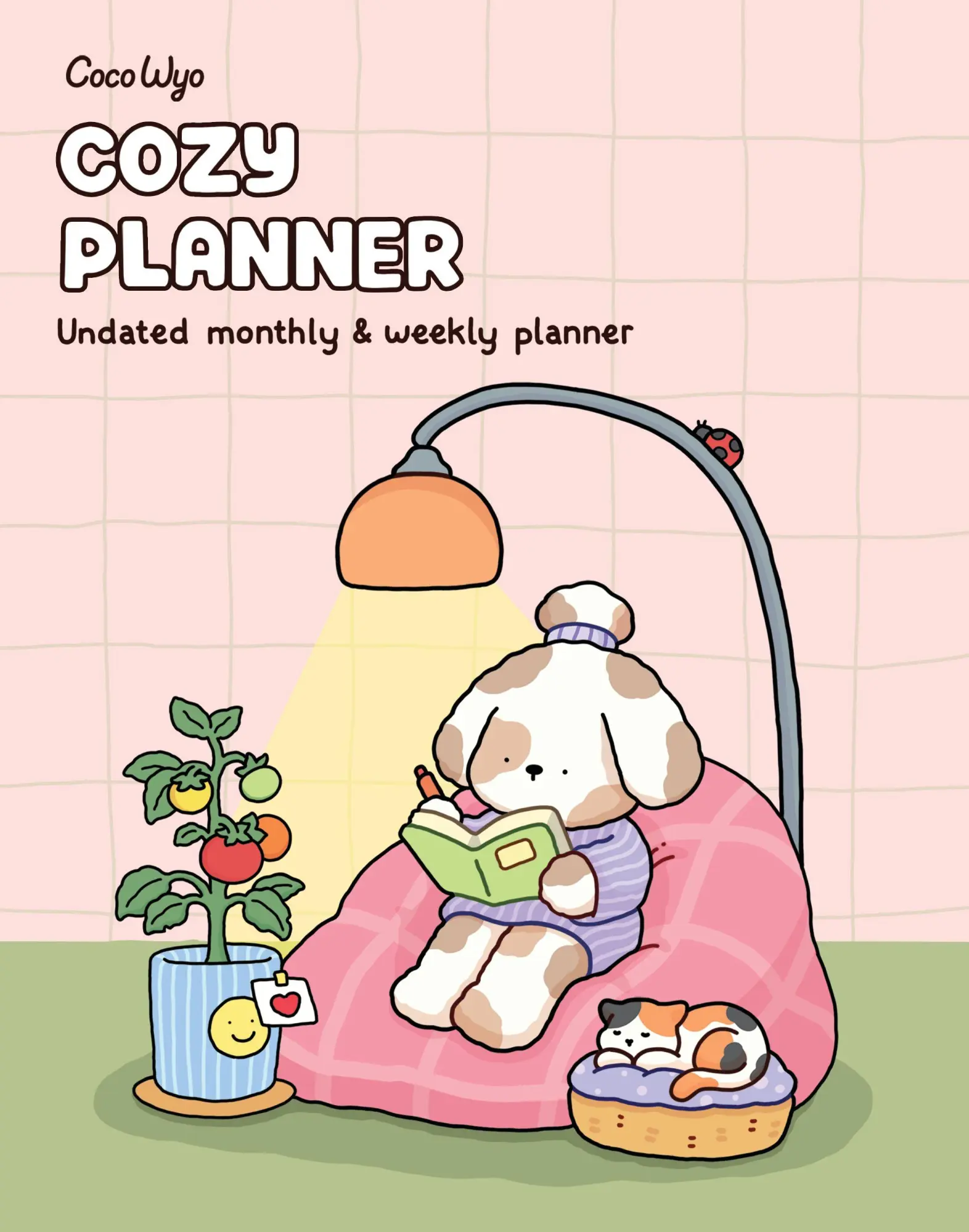 Cover: 9780241848326 | Cozy Planner | Undated weekly &amp; monthly planner | Coco Wyo | Buch