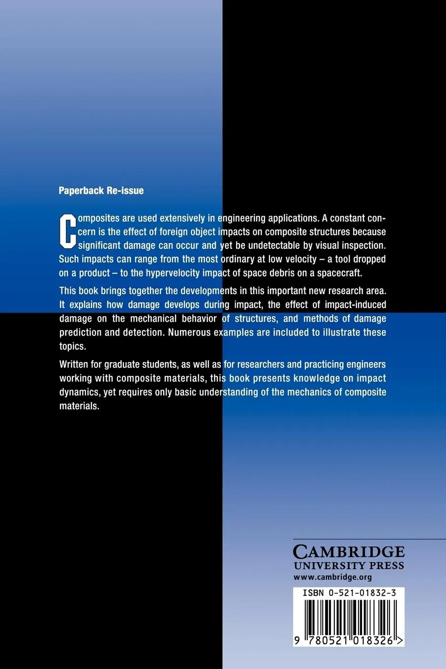 Rückseite: 9780521018326 | Impact on Composite Structures | Serge Abrate (u. a.) | Taschenbuch