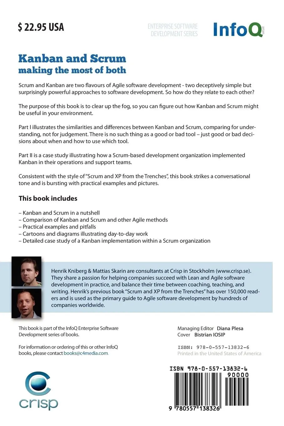 Rückseite: 9780557138326 | Kanban and Scrum - Making the Most of Both | Henrik Kniberg (u. a.)