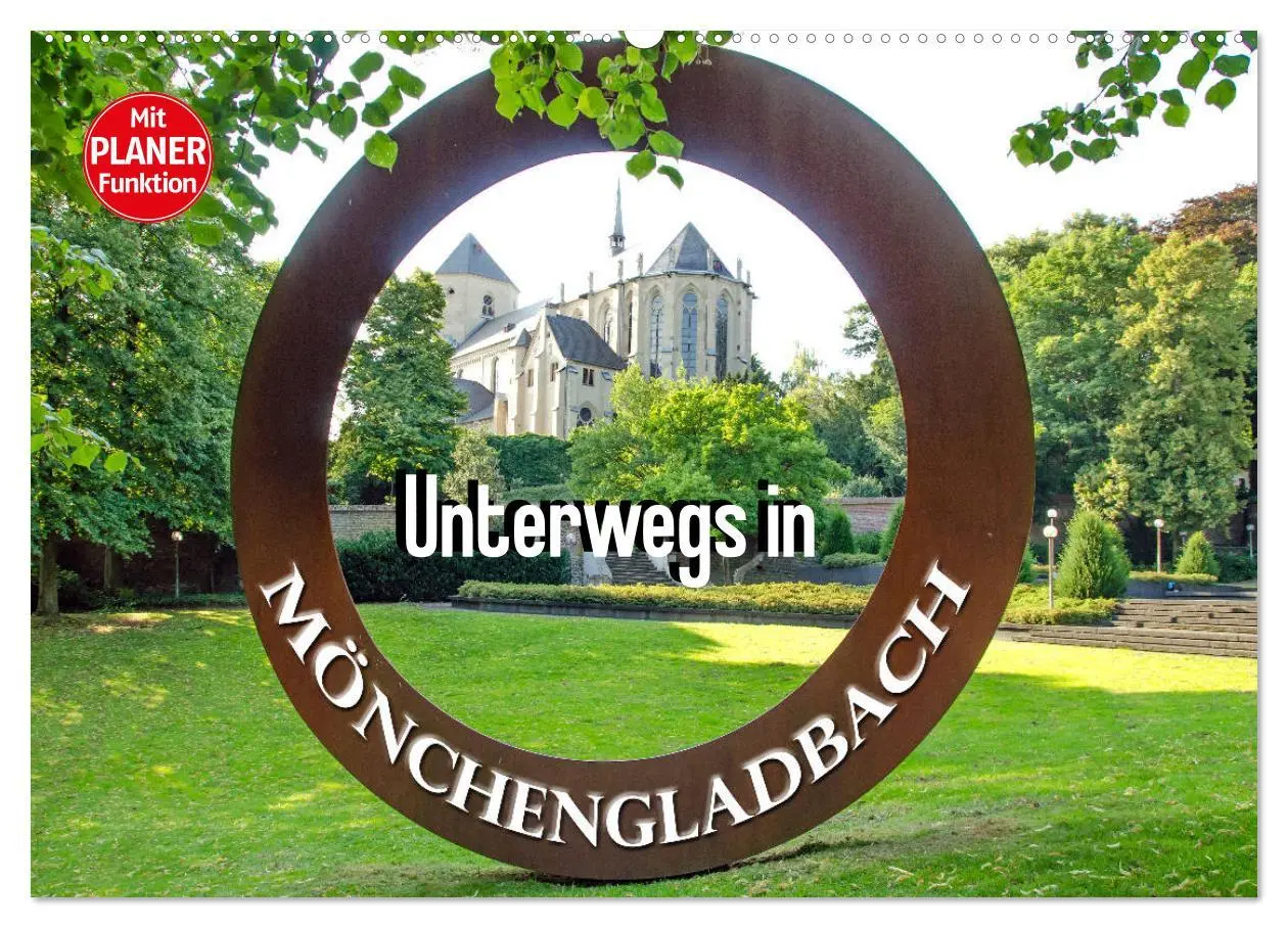 Cover: 9783457848326 | Unterwegs in Mönchengladbach (Wandkalender 2026 DIN A2 quer),...