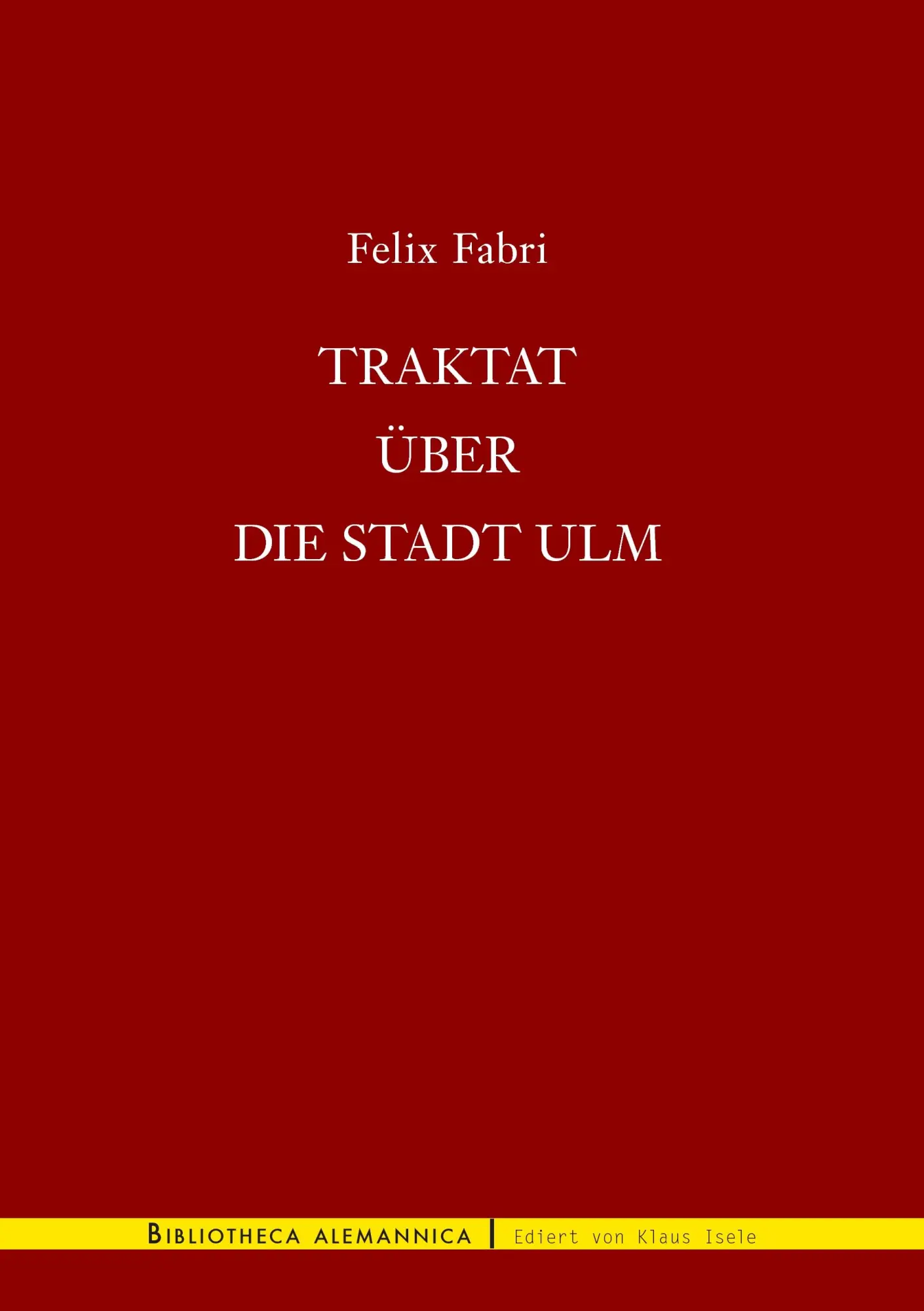 Cover: 9783734738326 | Traktat über die Stadt Ulm | Felix Fabri | Taschenbuch | 260 S. | 2015