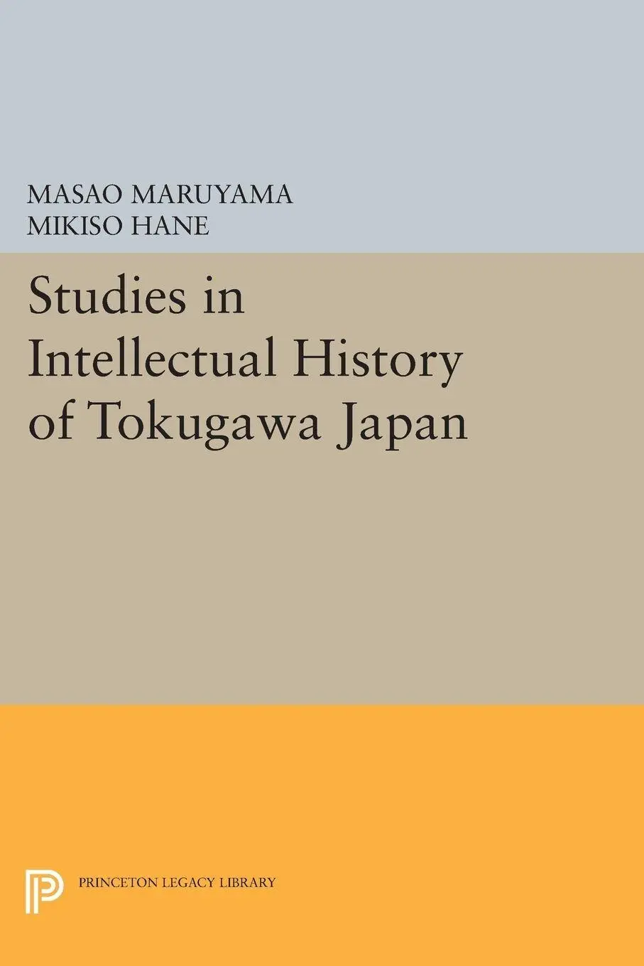 Cover: 9780691608426 | Studies in Intellectual History of Tokugawa Japan | Masao Maruyama