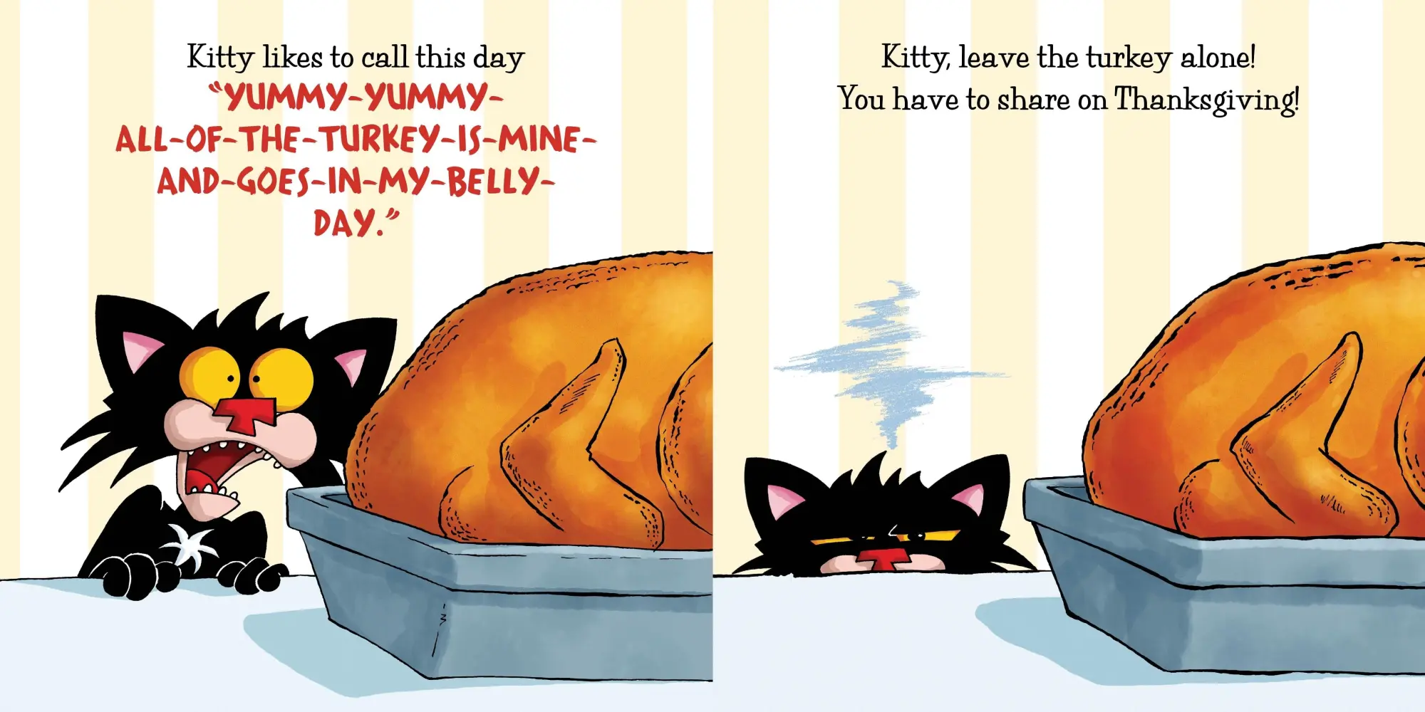 Bild: 9781250198426 | Bad Kitty Does Not Like Thanksgiving | Nick Bruel | Taschenbuch | 2019