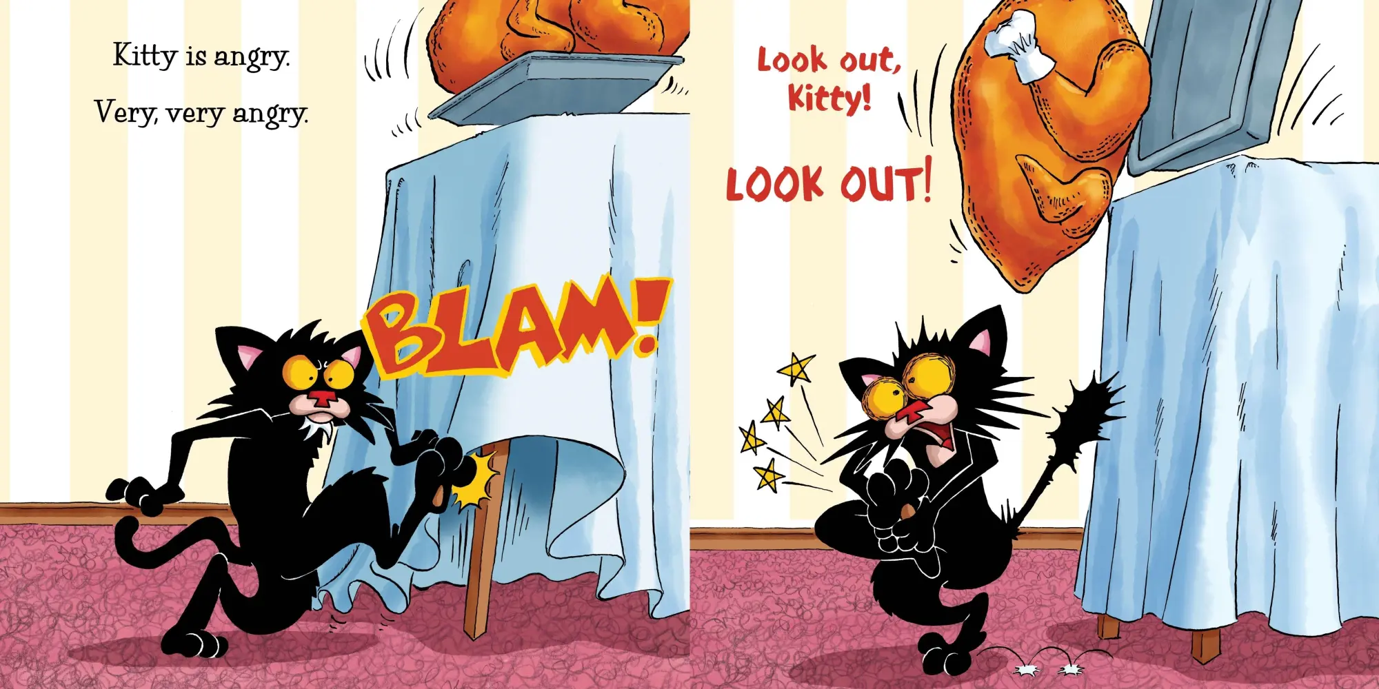Bild: 9781250198426 | Bad Kitty Does Not Like Thanksgiving | Nick Bruel | Taschenbuch | 2019