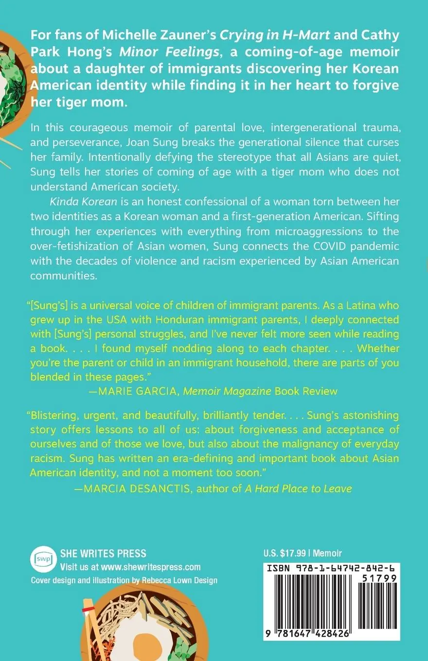 Rückseite: 9781647428426 | Kinda Korean | Stories from an American Life | Joan Sung | Taschenbuch