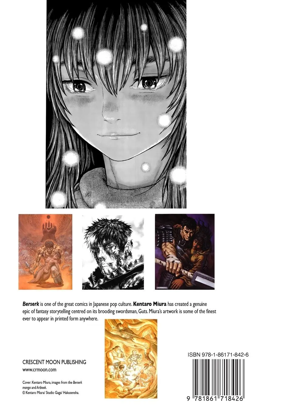 Rückseite: 9781861718426 | Berserk | Kentaro Miura: The Manga and the Anime | Robinson | Buch