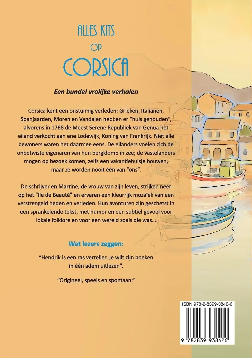 Rückseite: 9782839938426 | Alles kits op Corsica | Hendrik Roelofsen | Taschenbuch | 2015