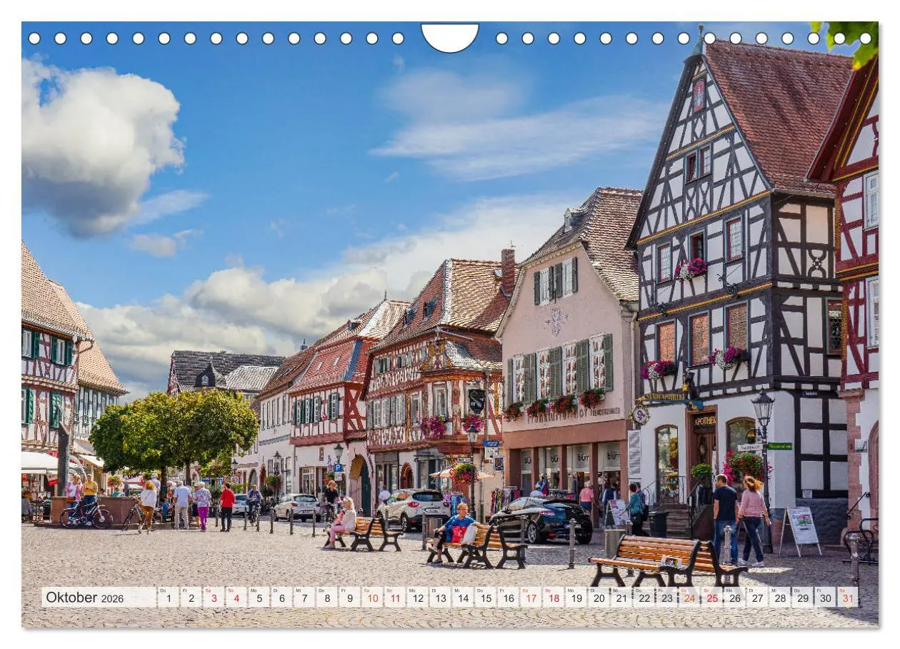 Bild: 9783457768426 | Seligenstadt Impressionen (Wandkalender 2026 DIN A4 quer), CALVENDO...