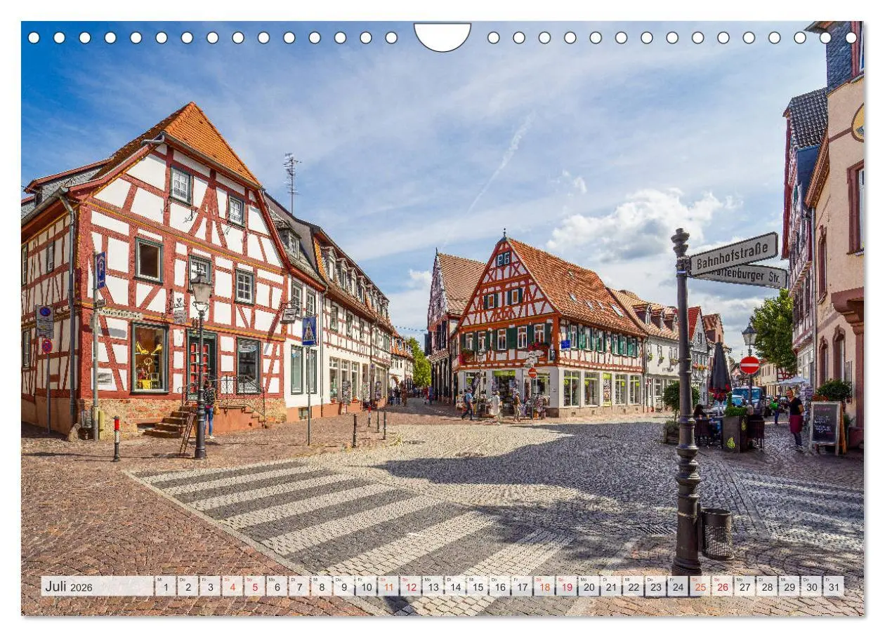 Bild: 9783457768426 | Seligenstadt Impressionen (Wandkalender 2026 DIN A4 quer), CALVENDO...