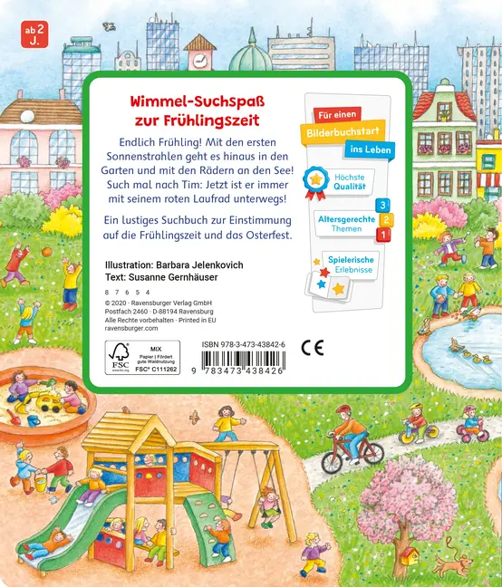 Bild: 9783473438426 | Sachen suchen - Im Frühling | Susanne Gernhäuser | Buch | Unzerr.