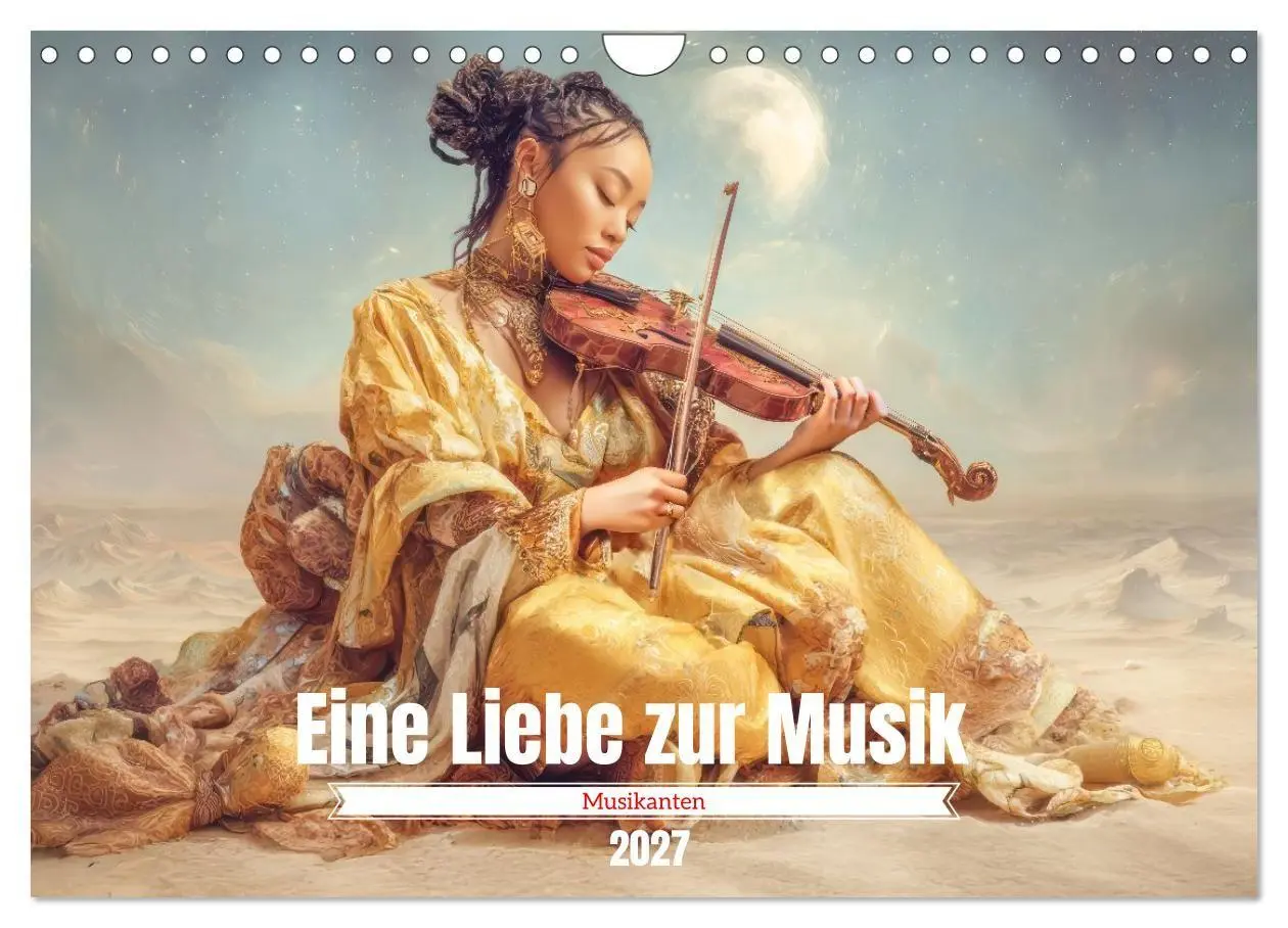 Cover: 9783516928426 | Eine Liebe zur Musik - Musikanten (Wandkalender 2027 DIN A4 quer),...