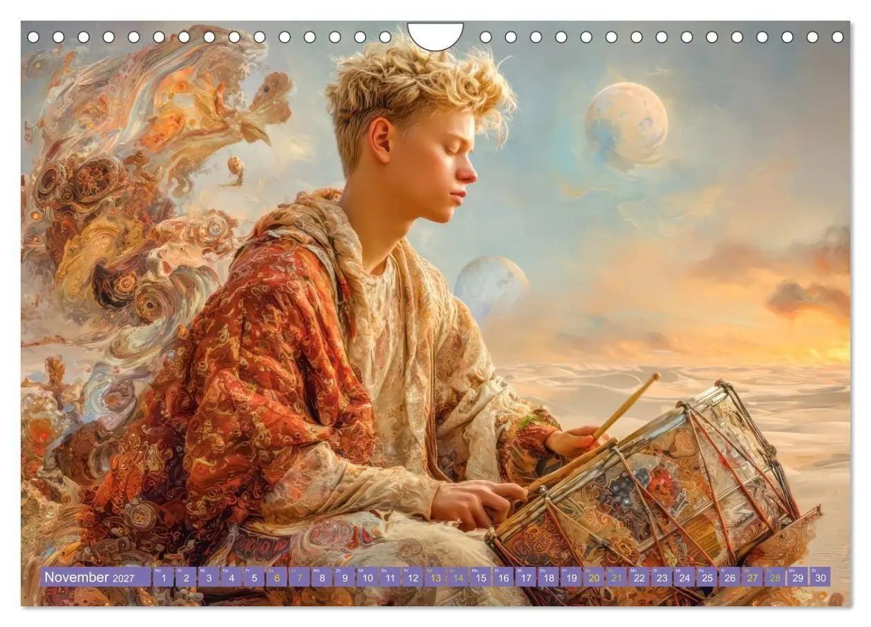 Bild: 9783516928426 | Eine Liebe zur Musik - Musikanten (Wandkalender 2027 DIN A4 quer),...