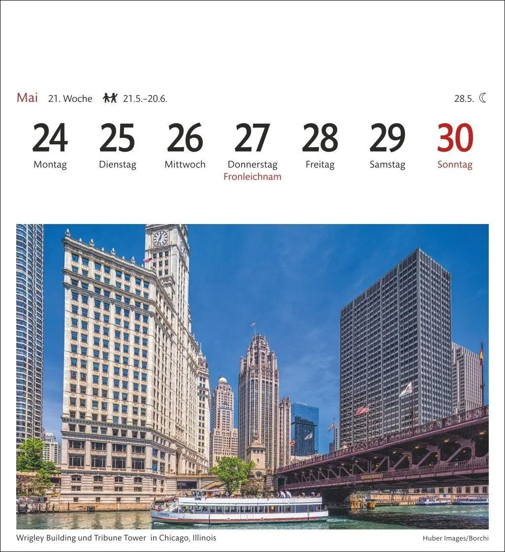 Bild: 9783840038426 | USA Sehnsuchtskalender 2027 - Wochenkalender mit 53 Postkarten | 54 S.
