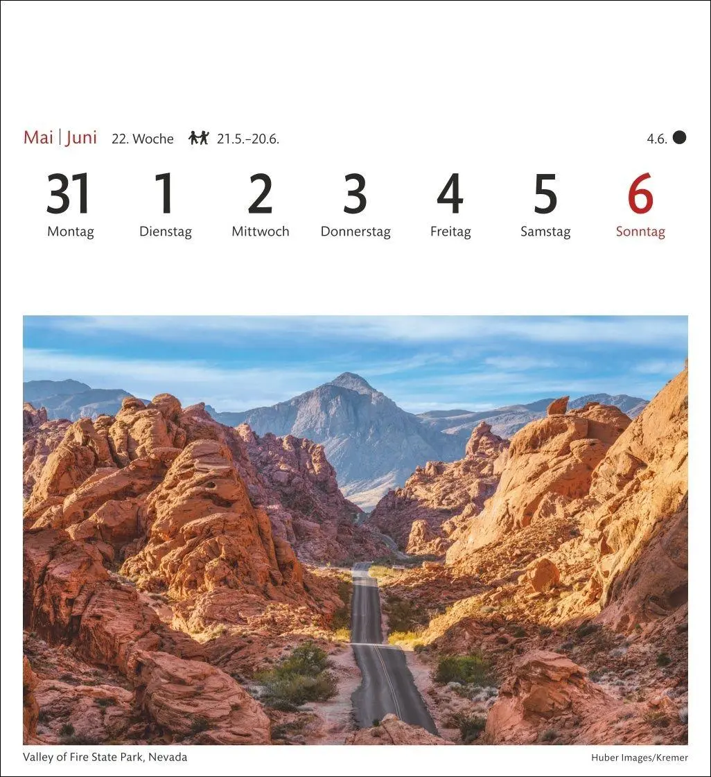 Bild: 9783840038426 | USA Sehnsuchtskalender 2027 - Wochenkalender mit 53 Postkarten | 54 S.