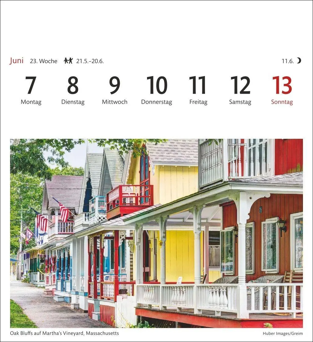 Bild: 9783840038426 | USA Sehnsuchtskalender 2027 - Wochenkalender mit 53 Postkarten | 54 S.