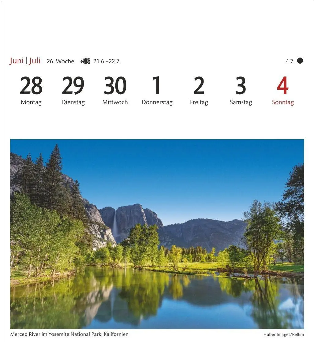 Bild: 9783840038426 | USA Sehnsuchtskalender 2027 - Wochenkalender mit 53 Postkarten | 54 S.
