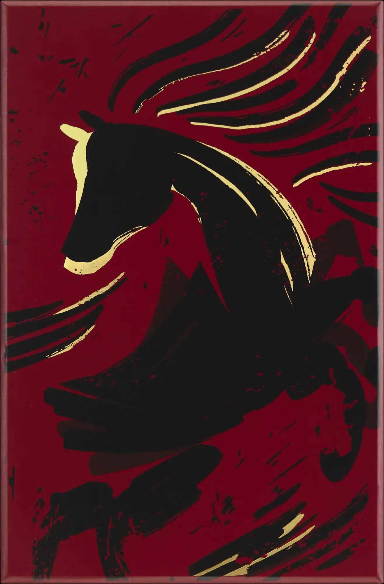 Cover: 8056999278526 | Moleskine Das Jahr des Pferdes Notizbuch L/A5, liniert, fester...