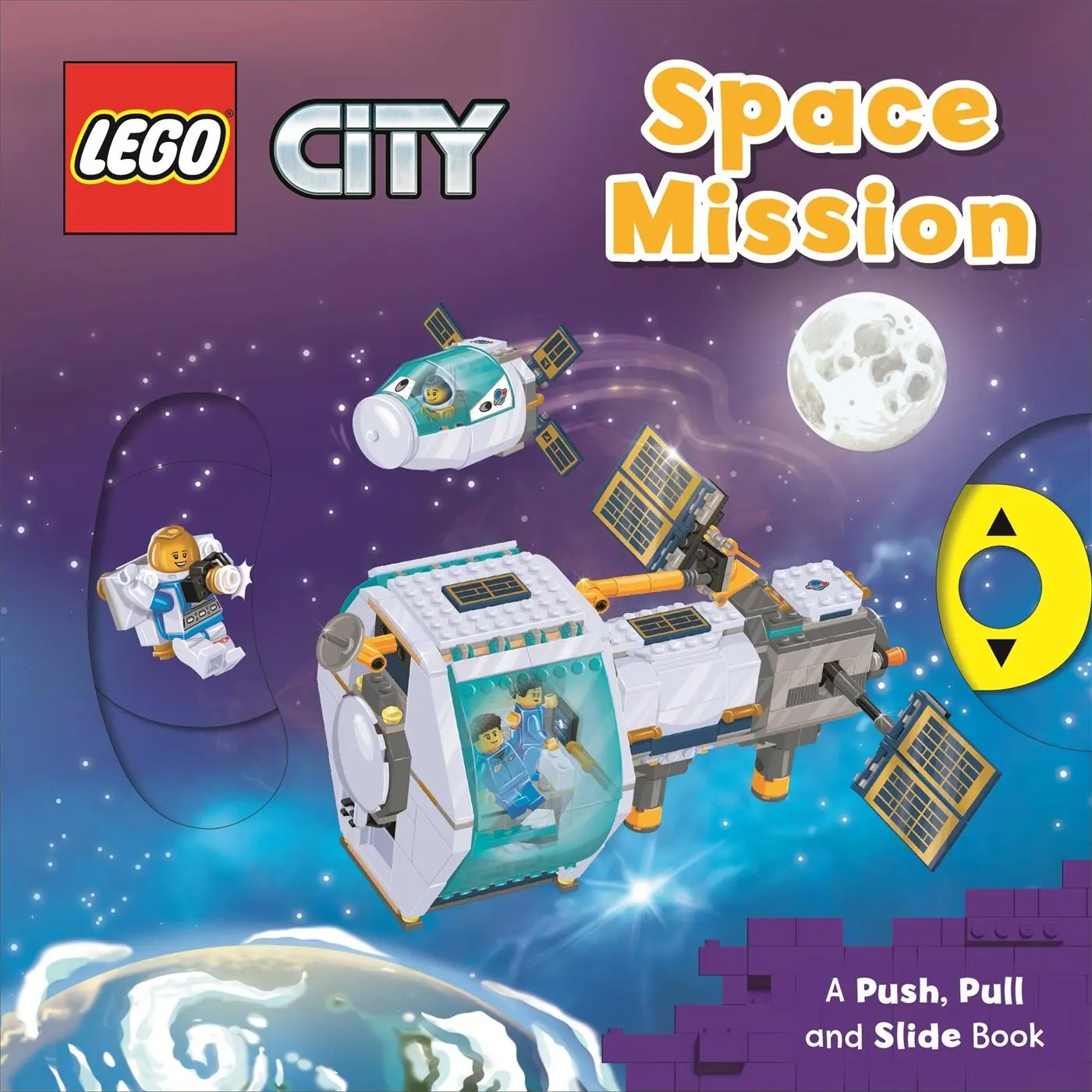 Cover: 9781529088526 | LEGO® City. Space Mission | A Push, Pull and Slide Book | Buch | 2023