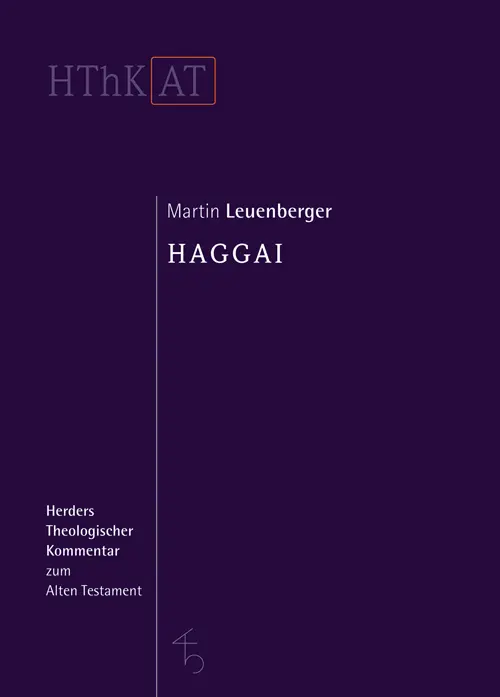 Cover: 9783451268526 | Haggai | Buch | Gebunden mit Schutzumschlag | 264 S. | Deutsch | 2015
