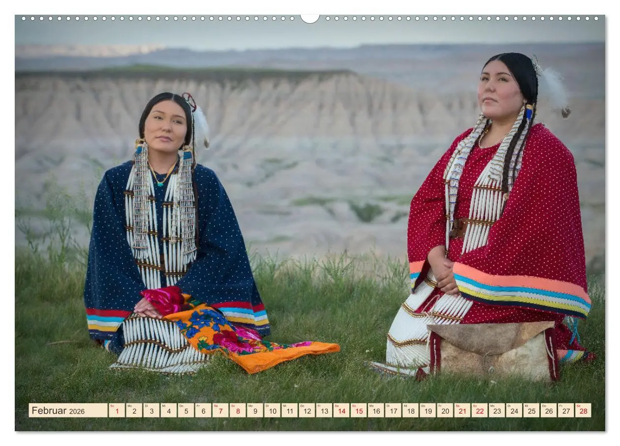 Bild: 9783457378526 | Sioux Im Lande von Sitting Bull (Wandkalender 2026 DIN A2 quer),...