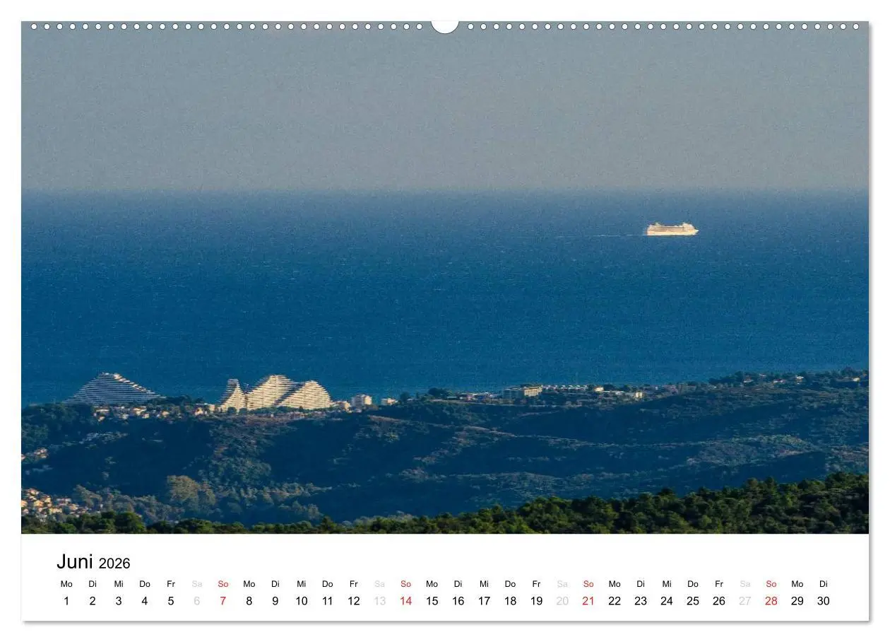 Bild: 9783516158526 | Cote D`Azur (hochwertiger Premium Wandkalender 2026 DIN A2 quer),...