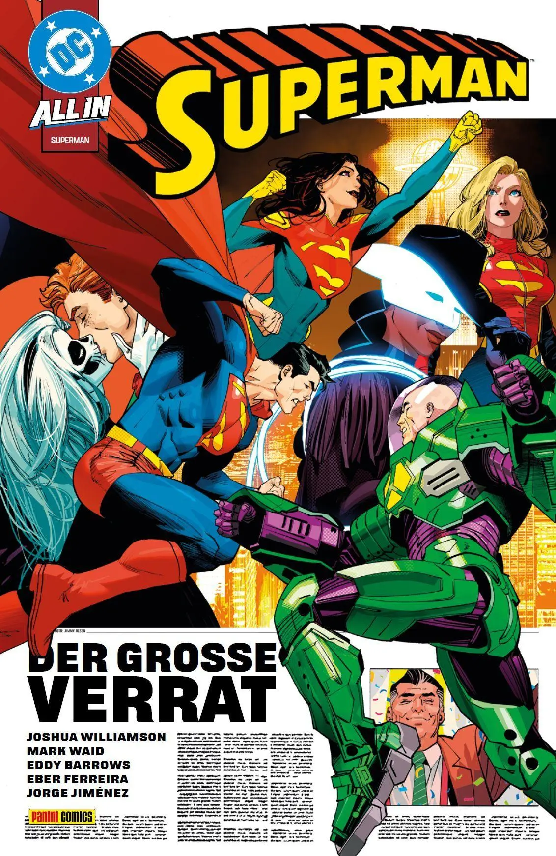 Cover: 9783741648526 | Superman | Bd. 9 (3. Serie): Der große Verrat | Williamson (u. a.)