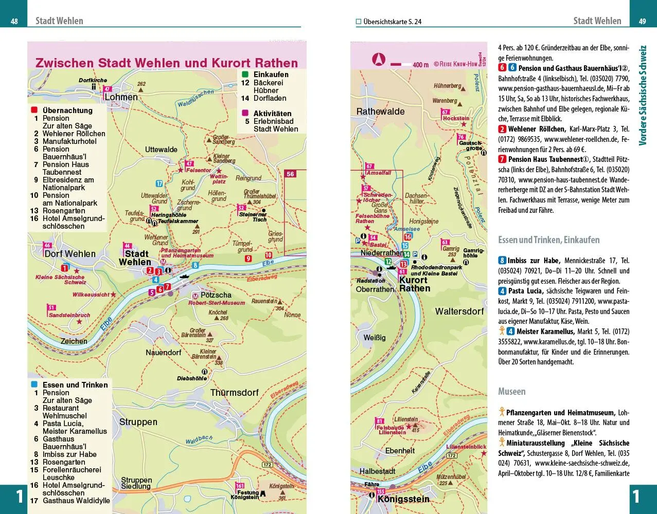Bild: 9783831738526 | Reise Know-How Reiseführer Sächsische Schweiz mit Dresden | Krell